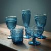 12Pcs Blue Creative Wine Glasses Cups Barware