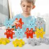 Children Montessori Animal Stacking